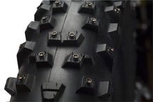 Load image into Gallery viewer, 45NRTH Wrathchild Tire - 27.5 x 3, Tubeless, Folding, Black, 120tpi, 252 XL Concave Carbide Aluminum Studs