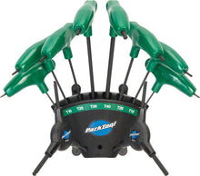 Load image into Gallery viewer, ParkTool PH-T1.2 P-Handle Torx Compatible Driver Set with Holder
